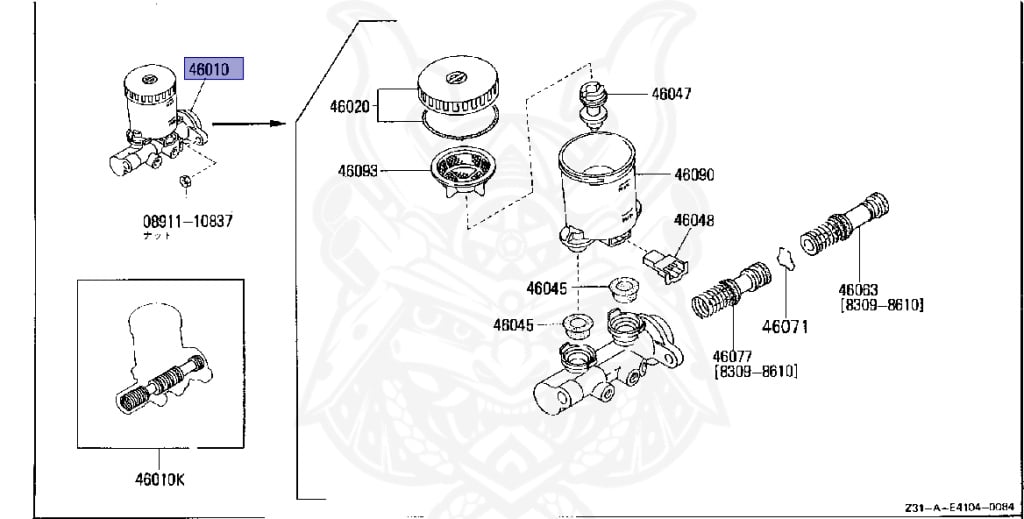 Nissan - Fairlady Z - Z31 - 1986 - ZX - MANUAL TRANSMISSION(MT) - T-bar roof (KZ#) - VG30T