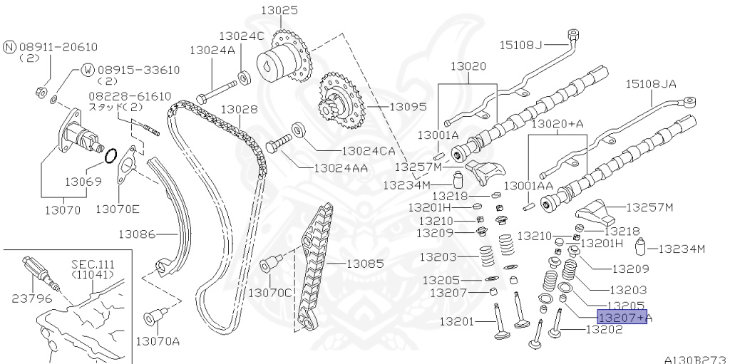 Nissan - Silvia - S15 - 1999 - SPEC R - HARDTOP(K) - MANUAL MISSION 6-SPEED(MT.F6) - FOUR WHEELS STEERING(4WS) - SR20DET