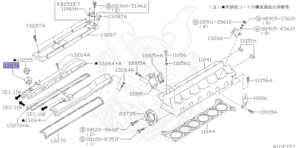 Nissan - Skyline - R34 25GTT - ER34 - 1998 - 25GT TURBO - 2-door hardtop (2K) - AUTOMATIC-FLOOR SHIFT(AT.F4) - HI-CAS 2-Link Drive (HI.2WD) - RB25DET