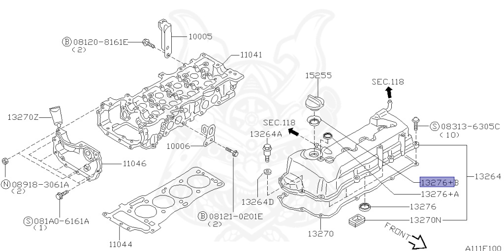 Nissan - Primera - P11 - 1998 - TM - SEDAN(S) - 2 WHEEL DRIVE(2WD) - MANUAL TRANSMISSION(MT) - SR20DE