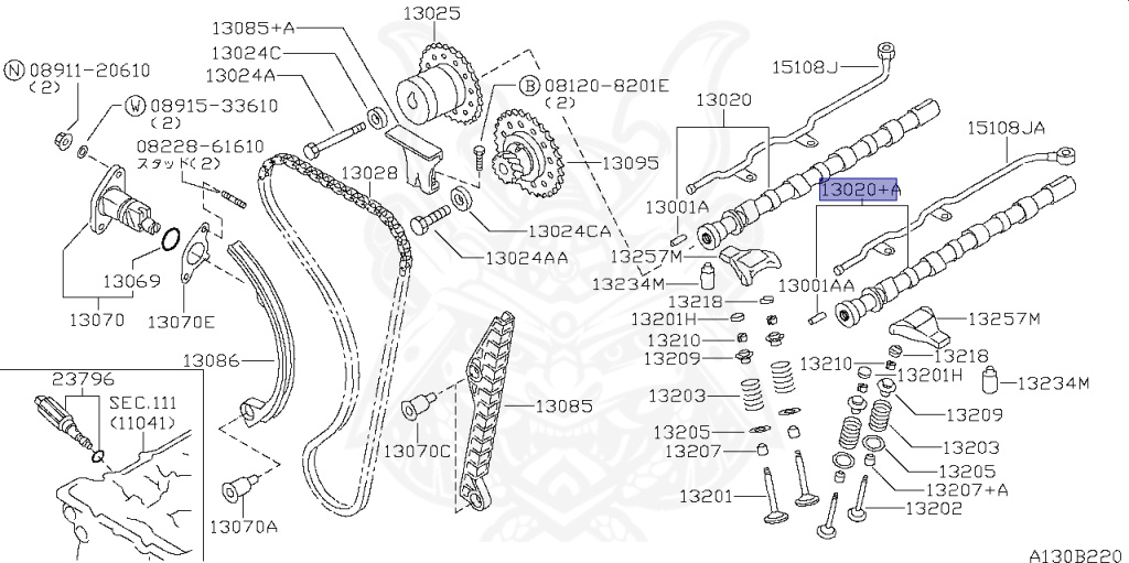 Nissan - Silvia - S14 - 1995 - KS - HARDTOP(K) - MANUAL TRANSMISSION(MT) - TWO WHEELS STEERING(2WS) - SR20DET