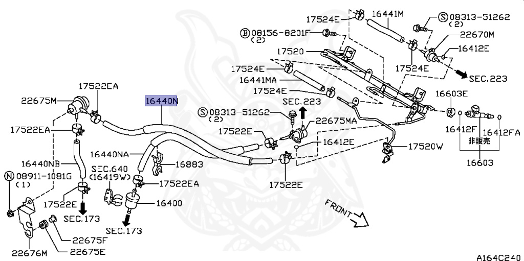 Nissan - Skyline - R34 25GTT - ER34 - 2002 - 25GT TURBO - 4 DOOR SEDAN(4S) - AUTOMATIC-FLOOR SHIFT(AT.F4) - HI-CAS 2-Link Drive (HI.2WD) - RB25DET