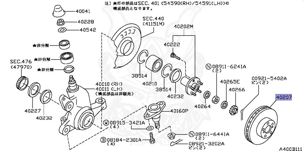 Nissan - Skyline GT-R - BNR34 - 2000 - GT-R V-Spec - 2-door hardtop (2K) - MANUAL MISSION 6-SPEED(MT.F6) - HI-4WD (High-Casting System) - RB26DETT