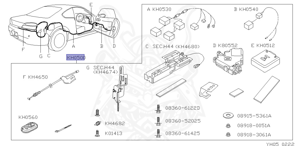 Nissan - Silvia - S15 - 2000 - SPEC R - HARDTOP(K) - MANUAL MISSION 6-SPEED(MT.F6) - FOUR WHEELS STEERING(4WS) - SR20DET