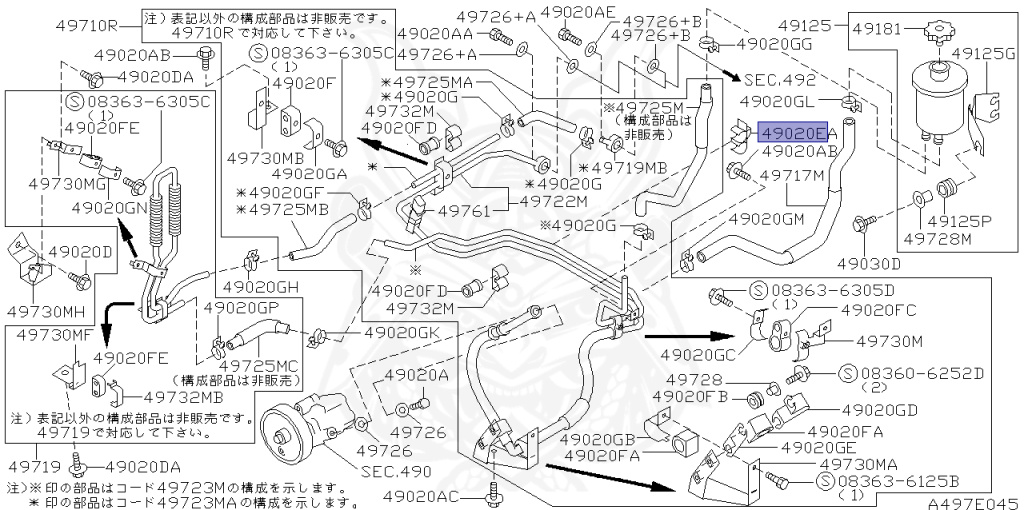 Nissan - Skyline GT-R - BCNR33 - 1995 - GTR/N1 - 2-door hardtop (2K) - 4 WHEEL DRIVE(4WD) - MANUAL TRANS 5-SPEED(MT.F5) - HICAS - RB26DETT