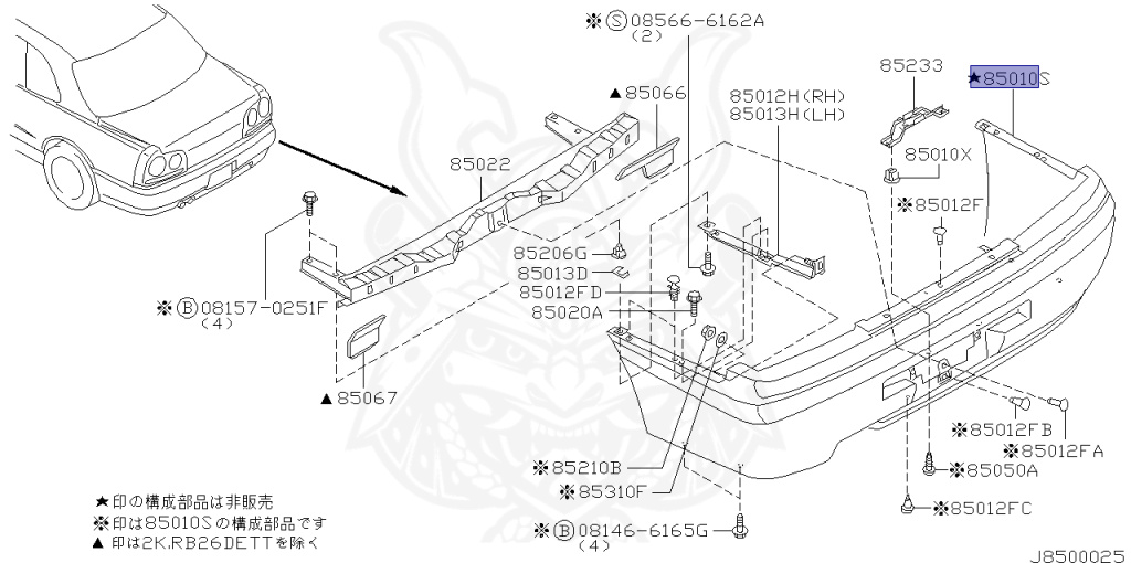 Nissan - Skyline GT-R - BNR34 - 2001 - GTR TYPE - 2 door hard top (2K) - MANUAL MISSION 6-SPEED(MT.F6) - Hi-Cas 4-Link (HI.4WD) - RB26DETT