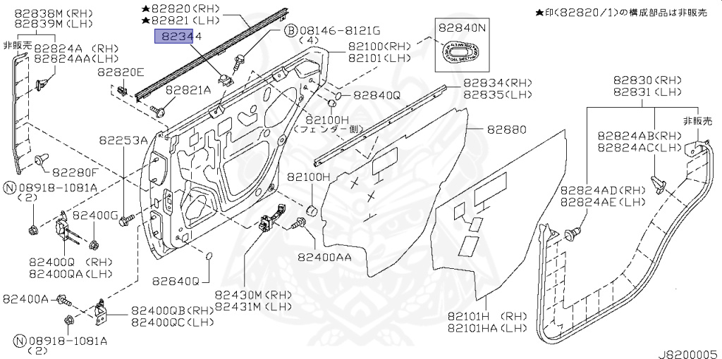 Nissan - Cedric/Gloria - Y34 - 2001 - 250L - HARDTOP(K) - 4 WHEEL DRIVE(4WD) - AUTOMATIC-FLOOR SHIFT(AT.F4) - RB25DET
