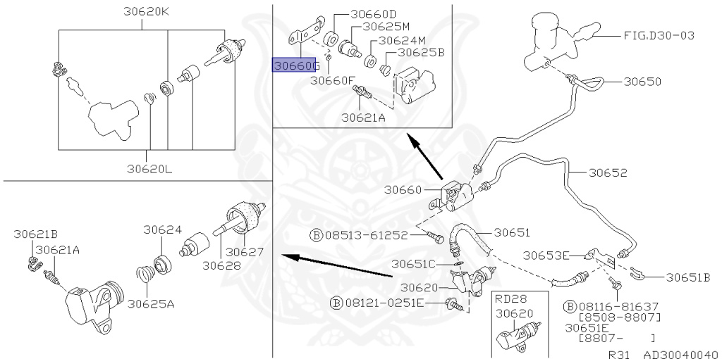 Nissan - Skyline - R31 - 1985 - G TYPE - SEDAN(S) - MANUAL TRANSMISSION(MT) - CA18S