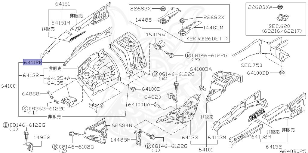 Nissan - Skyline GT-R - BNR34 - 2000 - GT-R V-Spec-2 - 2-door hardtop (2K) - MANUAL MISSION 6-SPEED(MT.F6) - HI-4WD (High-Casting System) - RB26DETT