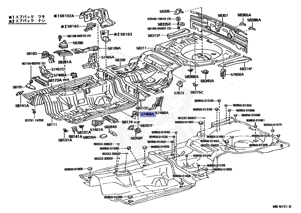 Toyota - Supra A70 MKIII - MA70 - 1990 - GT TURBO TYPE - LIFTBACK (AERO TOP) - Manual - 7MGTEU