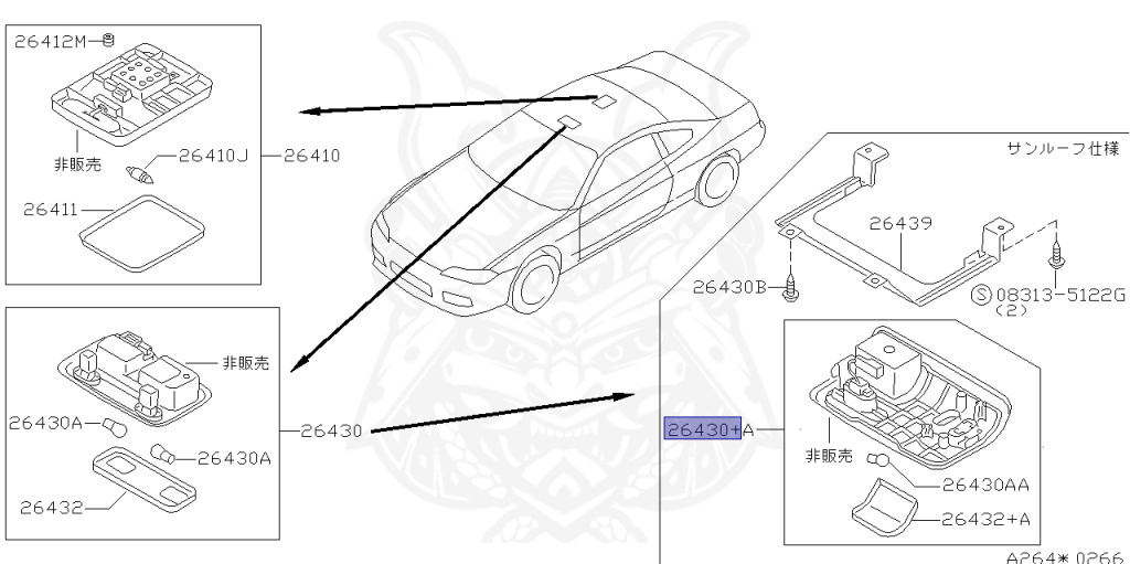 Nissan - Silvia - S15 - 2001 - SPEC R - HARDTOP(K) - AUTOMATIC-FLOOR SHIFT(AT.F4) - TWO WHEELS STEERING(2WS) - SR20DET