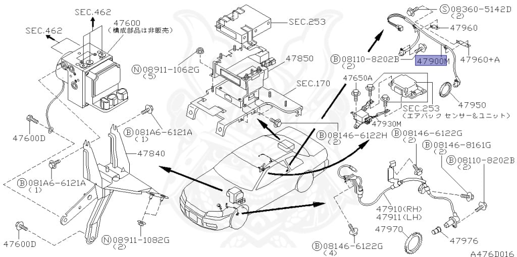 Nissan - Skyline - R34 25GT - ENR34 - 2000 - 25GT - 2-door hardtop (2K) - AUTOMATIC-FLOOR SHIFT(AT.F4) - No high-speed casters, 2-link drive (IRS.2WD) - RB25DE