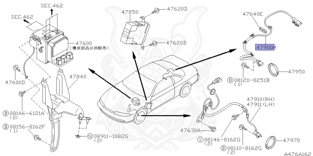 Nissan - Silvia - S15 - 1999 - SEDAN - HARDTOP(K) - AUTOMATIC-FLOOR SHIFT(AT.F4) - TWO WHEELS STEERING(2WS) - SR20DE