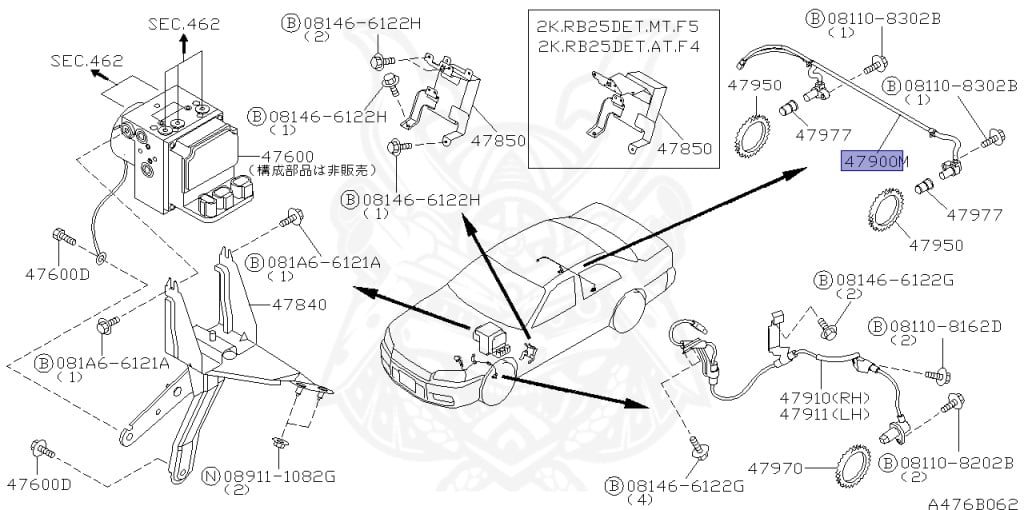 Nissan - Skyline GT-R - BNR34 - 1999 - GT-R V-Spec - 2-door hardtop (2K) - MANUAL MISSION 6-SPEED(MT.F6) - HI-4WD (High-Casting System) - RB26DETT