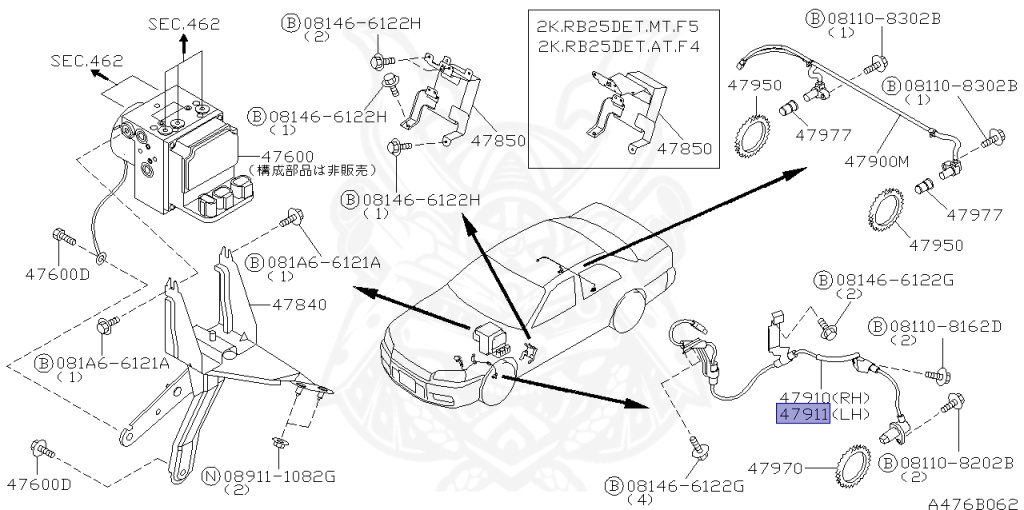 Nissan - Skyline GT-R - BNR34 - 1999 - GT-R V-Spec - 2-door hardtop (2K) - MANUAL MISSION 6-SPEED(MT.F6) - HI-4WD (High-Casting System) - RB26DETT