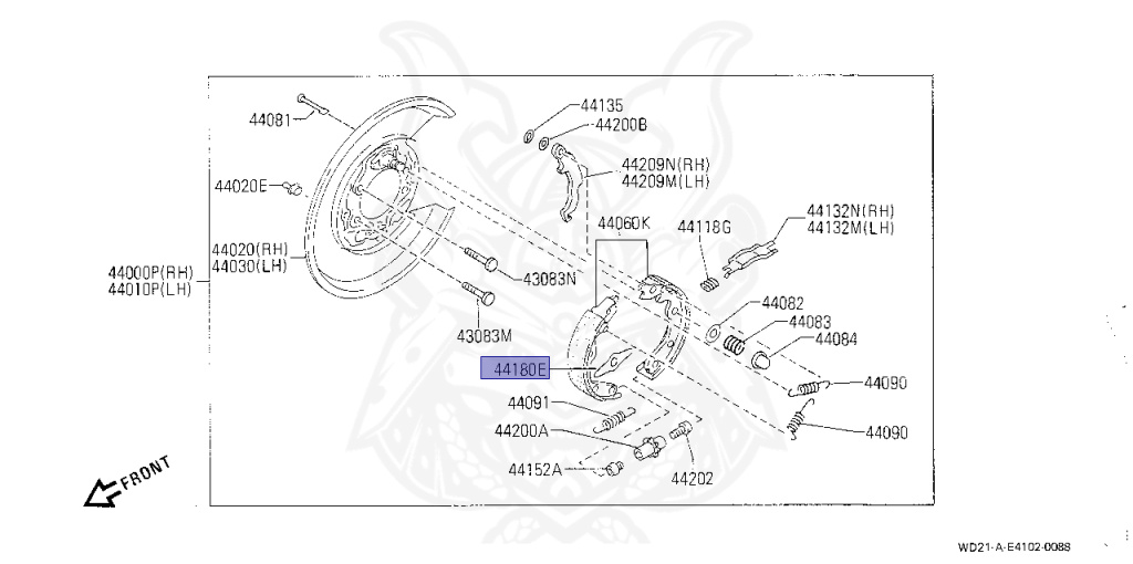 Nissan - Pathfinder - WD21 - 1995 - R3M - WAGON 4 DOOR(W/4D) - 4 WHEEL DRIVE(4WD) - AUTOMATIC TRANSMISSION(AT) - VG30E