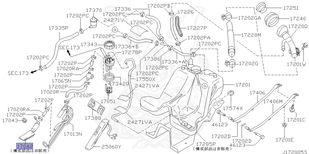 Nissan - Silvia - S15 - 2000 - SEDAN - HARDTOP(K) - MANUAL TRANS 5-SPEED(MT.F5) - TWO WHEELS STEERING(2WS) - SR20DE