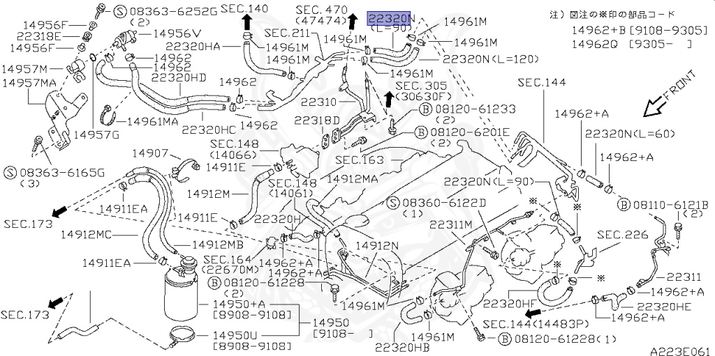 Nissan - Skyline GT-R - BNR32 - 1994 - GT-R - 2-door sports coupe (2K) - HI.4WD (High-Casting System) - MANUAL TRANS 5-SPEED(MT.F5) - RB26DETT