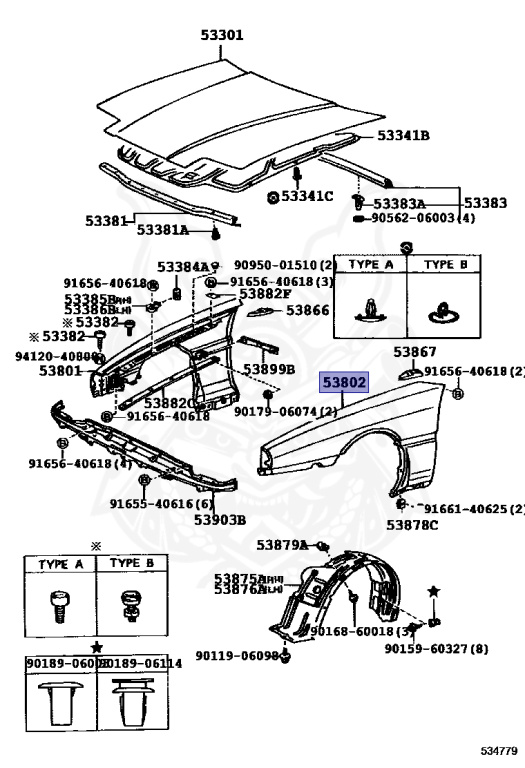 Toyota - Supra A70 MKIII - MA70 - 1990 - GT TURBO TYPE - LIFTBACK (AERO TOP) - Automatic - 7MGTEU