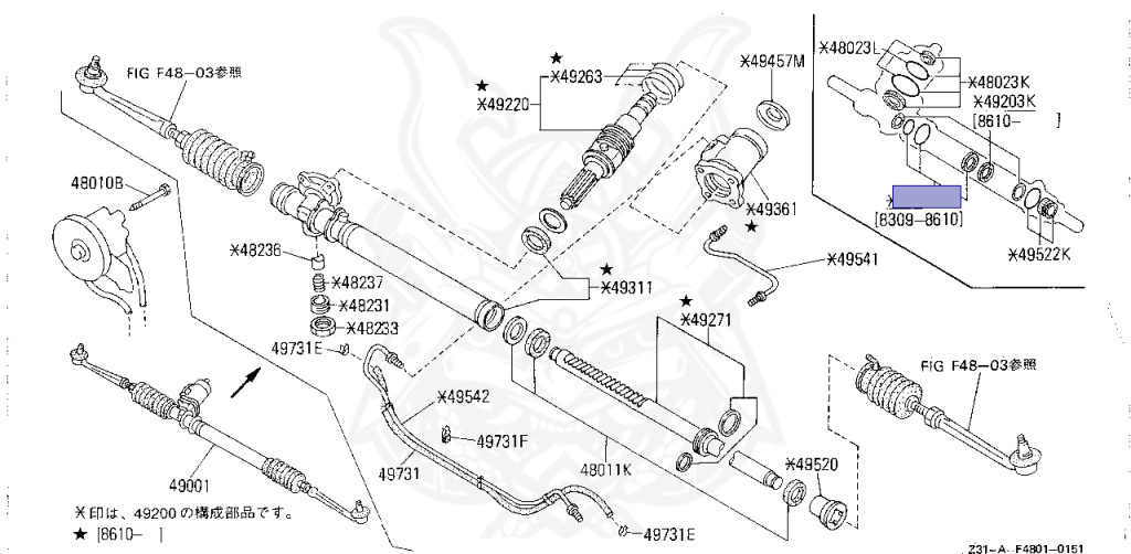 Nissan - Fairlady Z - Z31 - 1984 - ZG - AUTOMATIC TRANSMISSION(AT) - HIYOJYUN ROOFU (Z#) - VG20T