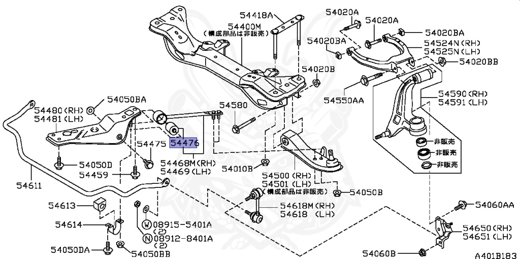 Nissan - Skyline - R34 25GTT - ER34 - 1998 - 25GT TURBO - 4 DOOR SEDAN(4S) - AUTOMATIC-FLOOR SHIFT(AT.F4) - HI-CAS 2-Link Drive (HI.2WD) - RB25DET