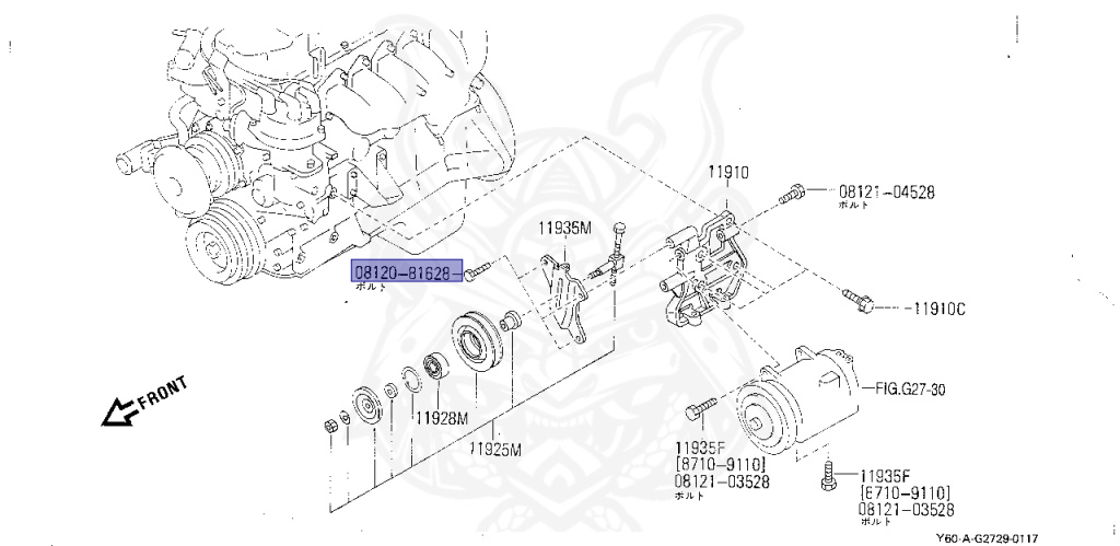Nissan - Safari - Y60 - 1993 - AD GRADE - Wagon Standard Roof (W/LR) - MANUAL TRANSMISSION(MT) - TD42