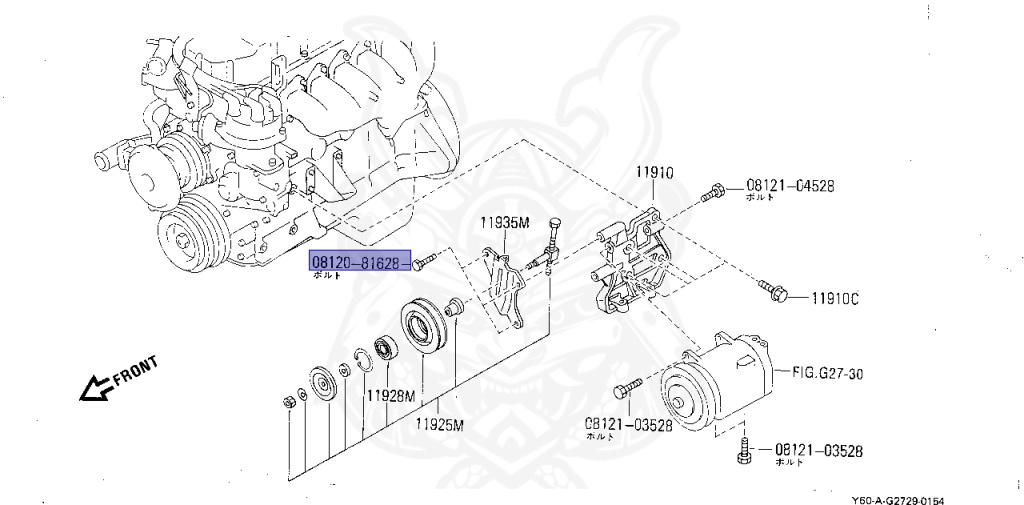 Nissan - Safari - Y60 - 1993 - AD GRADE - Wagon High Roof (W/HR) - AUTOMATIC TRANSMISSION(AT) - TD42T
