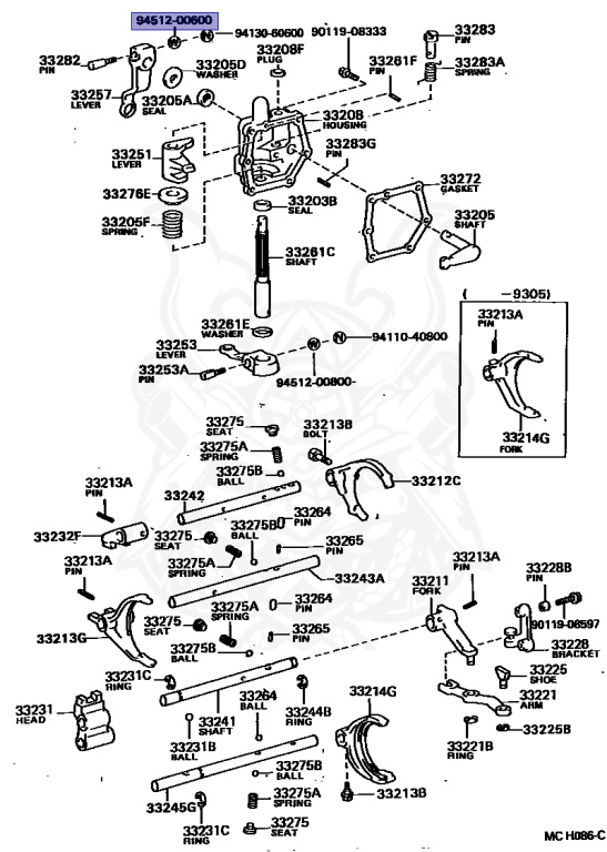 Toyota - Hilux - YN80 - 1990 - DLX TYPE - REGULAR CAB - Manual - 2Y