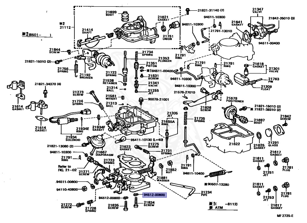 Toyota - Corolla - KE73G - 1984 - GL TYPE - 4-DOOR - Manual - 4KU