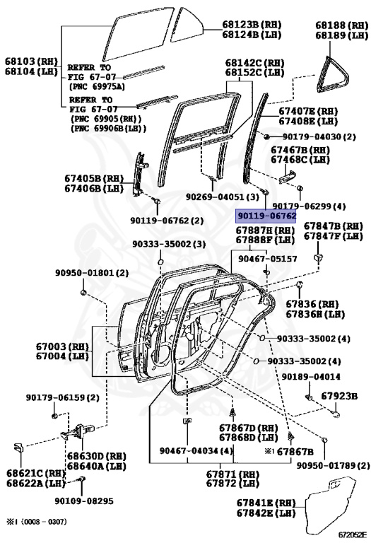 Toyota - Celsior - UCF30 - 2004 - B TYPE - Automatic - 3UZFE