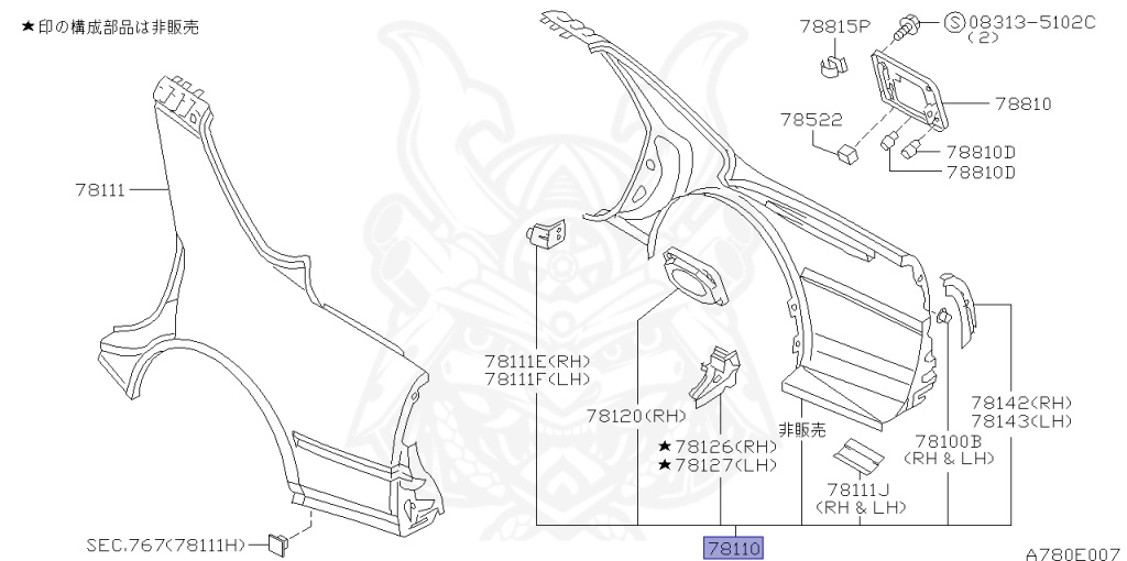 Nissan - Skyline - R34 GT - HR34 - 2000 - 20GT - 4 DOOR SEDAN(4S) - AUTOMATIC-FLOOR SHIFT(AT.F4) - No high-speed casters, 2-link drive (IRS.2WD) - RB20DE