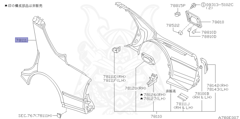Nissan - Skyline - R34 25GTT - ER34 - 1998 - 25GT TURBO - 2-door hardtop (2K) - MANUAL TRANS 5-SPEED(MT.F5) - HI-CAS 2-Link Drive (HI.2WD) - RB25DET