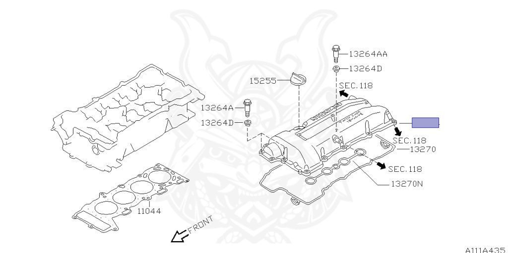 Nissan - Silvia - S15 - 2001 - SPEC S - HARDTOP(K) - AUTOMATIC-FLOOR SHIFT(AT.F4) - TWO WHEELS STEERING(2WS) - SR20DE