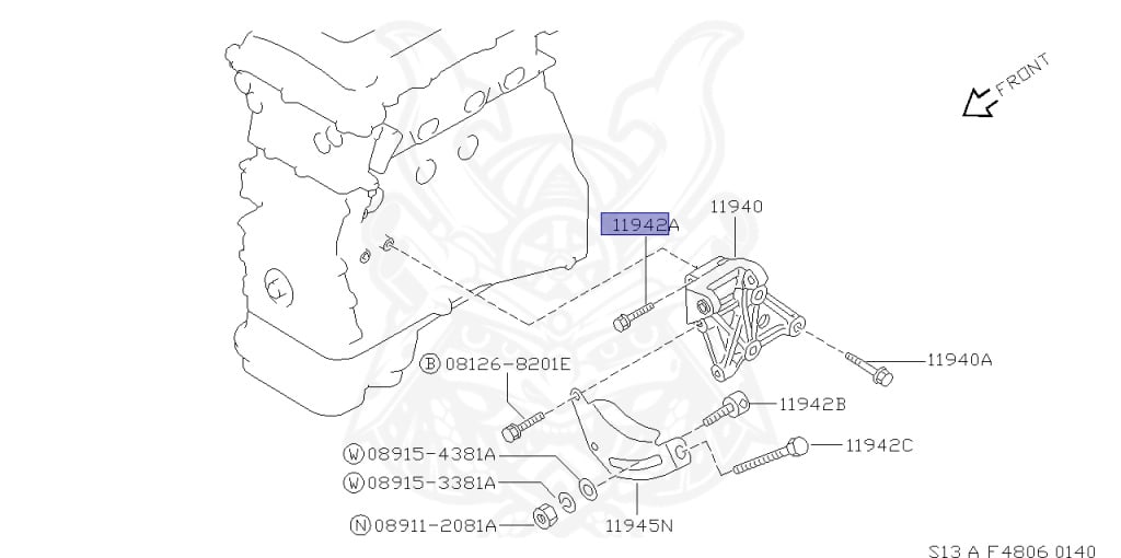 Nissan - Silvia - S13 - 1991 - Q'S - HARDTOP(K) - AUTOMATIC TRANSMISSION(AT) - TWO WHEELS STEERING(2WS) - SR20D