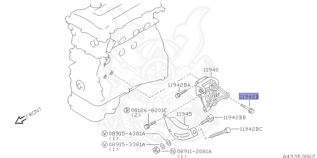 Nissan - 180SX - RS13 - 1992 - Type 2/3 - HATCH BACK(HB) - MANUAL TRANSMISSION(MT) - FOUR WHEELS STEERING(4WS) - SR20DET