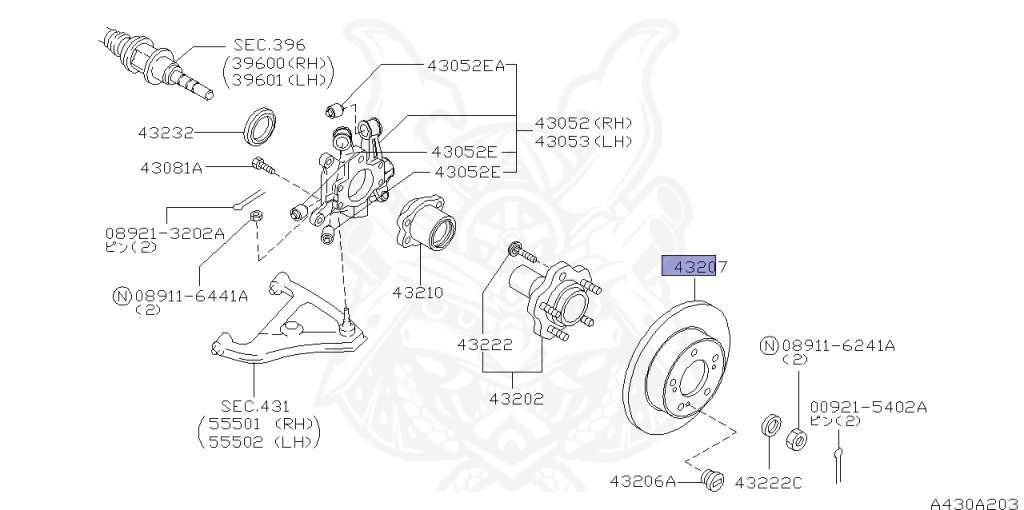 Nissan - Stagea - RS-Four - WGNC34 - 1996 - RS-FOUR/25TRS-FOUR - WAGON(W) - 4 WHEEL DRIVE(4WD) - AUTOMATIC TRANSMISSION(AT) - RB25DET