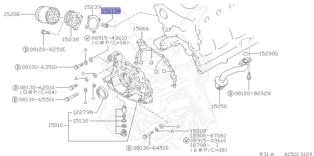 Nissan - Skyline - R31 - 1987 - GT Passage - 4-door hardtop (4K) - MANUAL TRANSMISSION(MT) - RB20DT