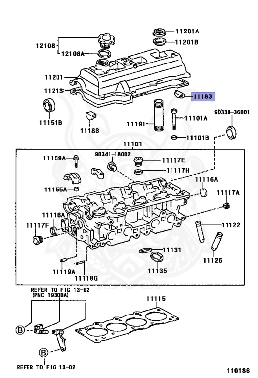 Toyota - Camry - SXV20 - 1997 - SEDAN - 5SFE