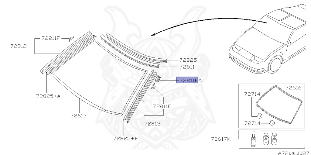 73856-30P10 - Nissan - Clip - Nengun Performance