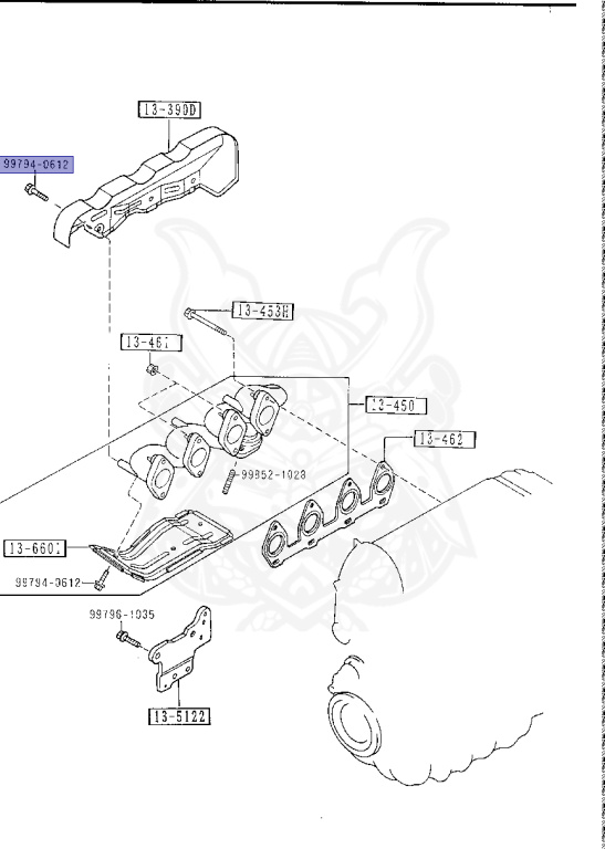 9979-40-612 - Mazda - Flange Bolt - Nengun Performance