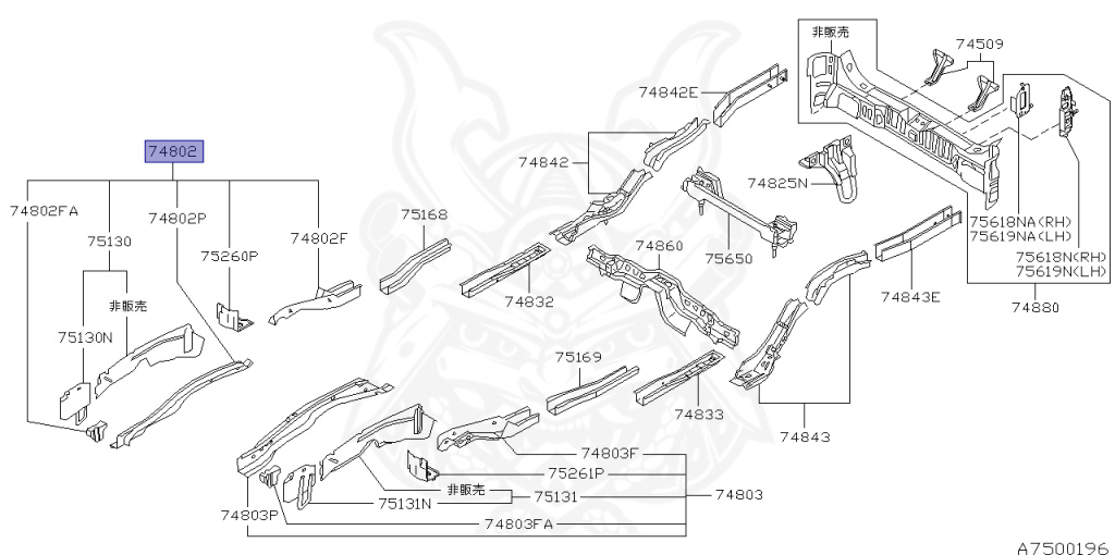 Nissan - Stagea - 260RS Autech - WGNC34 - 1998 - 260RS - WAGON(W) - 4 WHEEL DRIVE(4WD) - MANUAL TRANSMISSION(MT) - RB26DETT