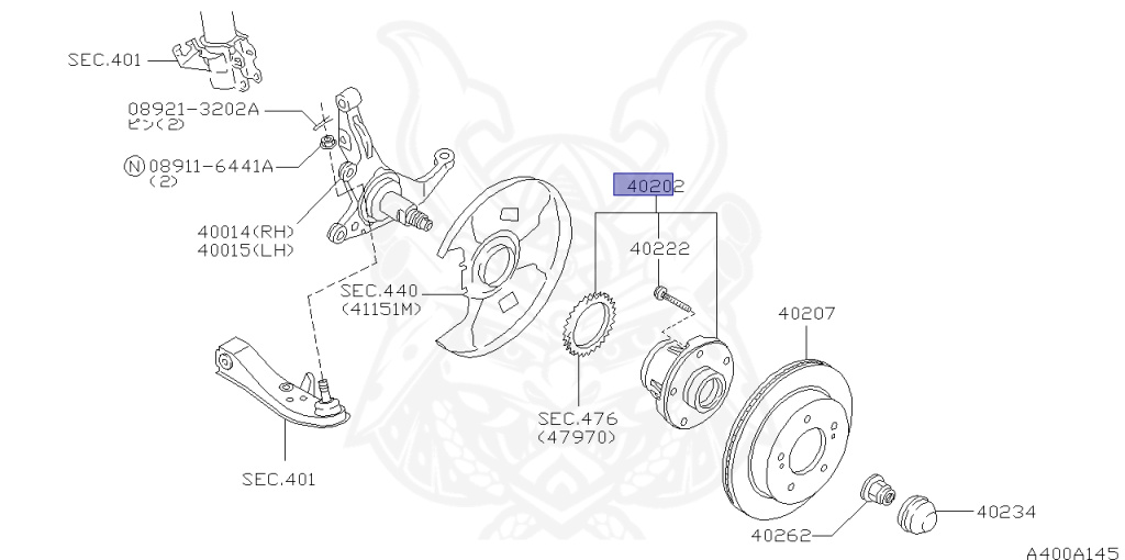 Nissan - Silvia - S15 - 2000 - SPEC R - HARDTOP(K) - AUTOMATIC-FLOOR SHIFT(AT.F4) - TWO WHEELS STEERING(2WS) - SR20DET