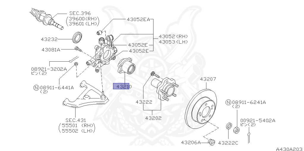 Nissan - Stagea - WC34 - 1999 - RS-V - WAGON(W) - 2 WHEEL DRIVE(2WD) - AUTOMATIC TRANSMISSION(AT) - RB25DET