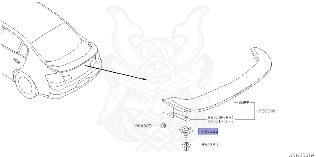 Nissan - Skyline - V35 - 2002 - 300GT - SEDAN(S) - 2 WHEEL DRIVE(2WD) - 5 SPEED A/T(AT.F5) - VQ30DD