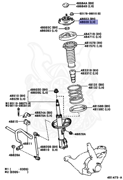 Toyota - Wish - ZNE10G - 2009 - X TYPE - 1ZZFE