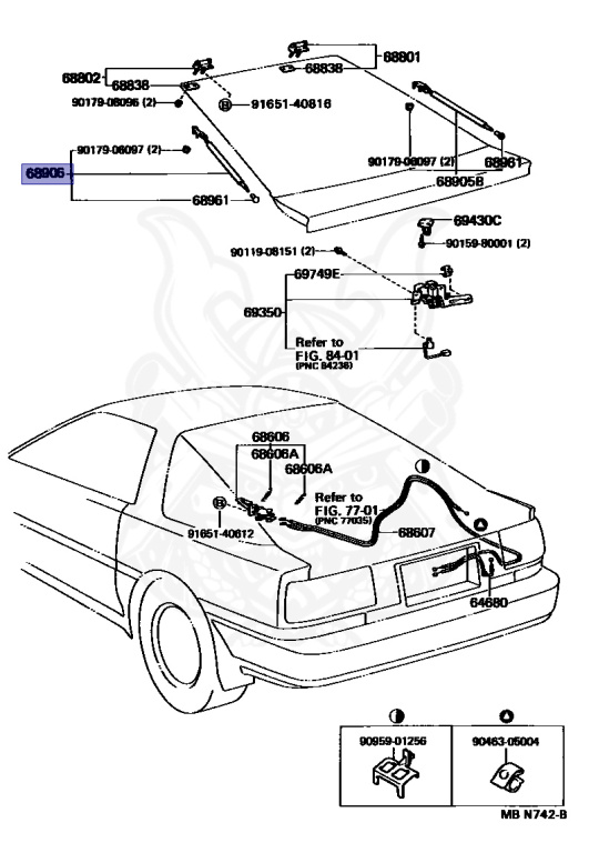Toyota - Supra A70 MKIII - GA70H - 1991 - GT TURBO TYPE - LIFTBACK - Manual - 1GGTEU