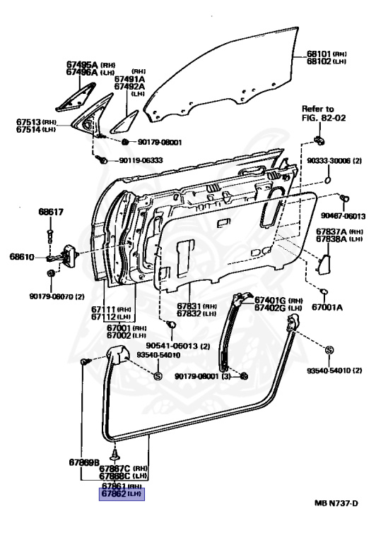 Toyota - Supra A70 MKIII - MA70 - 1990 - GT TURBO TYPE - LIFTBACK (AERO TOP) - Manual - 7MGTEU