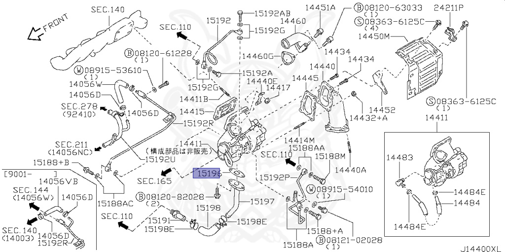 Nissan - Skyline - R32 GTS - R32 - 1990 - Type M - 2-door sports coupe (2K) - Hi-Cas 2-Link (HI.2WD) - AUTOMATIC TRANSMISSION(AT) - RB20DT