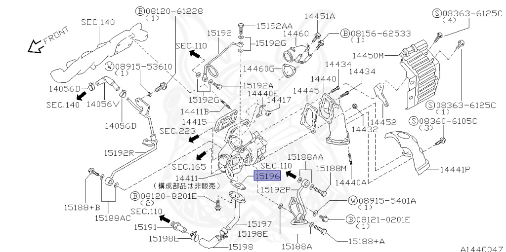 Nissan - Skyline - R34 25GTT - ER34 - 1998 - 25GT TURBO - 4 DOOR SEDAN(4S) - AUTOMATIC-FLOOR SHIFT(AT.F4) - Hi-Cas 2-Link (HI.2WD) - RB25DET