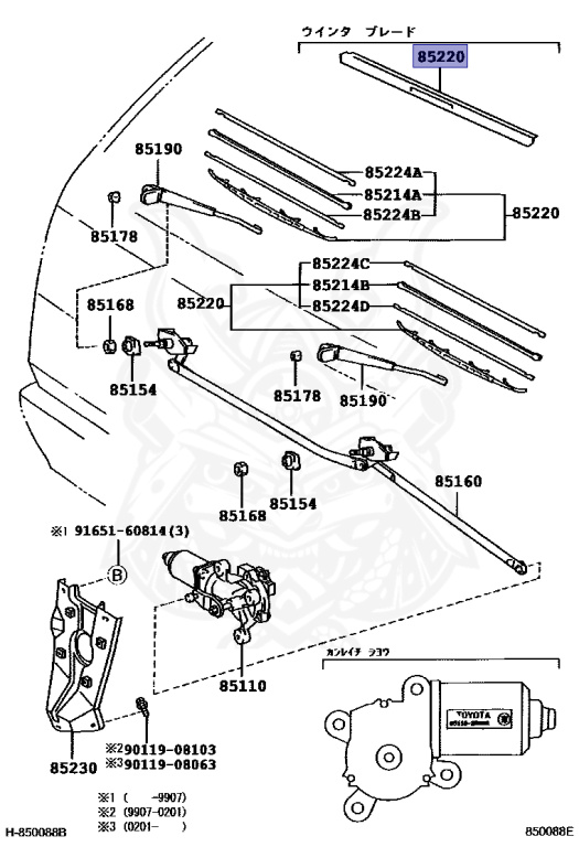 Toyota - Hiace - LH113V - 1997 - DX TYPE - 4-DOOR - Manual - 3L